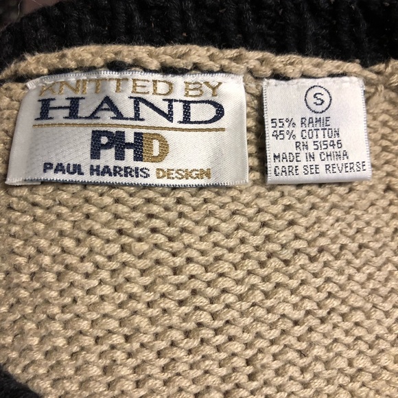 80s Color Block Sweater - Picture 5 of 5